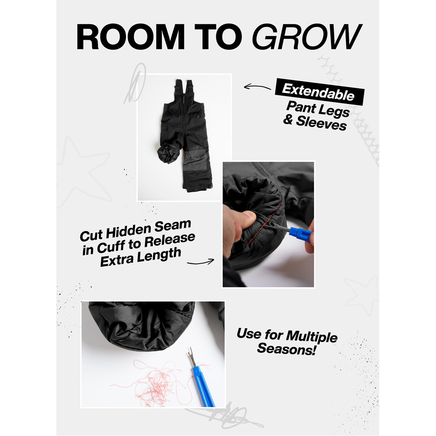 Burton Toddlers’ 2-Layer Insulated One Piece Snowsuit – Waterproof Winter Snowsuit for Boys & Girls - Image 7